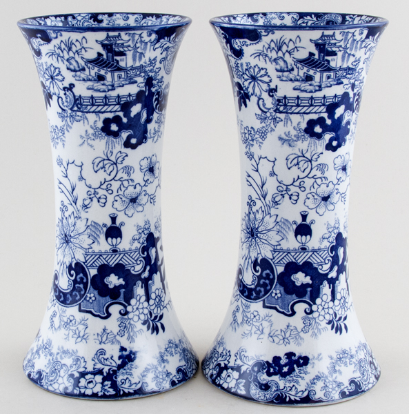 Vases pair of c1920s